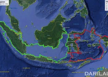 Peta Jalur Pelayaran Ekspedisi Pinisi  2018-2019
