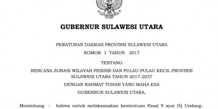 Anggaran Penyusunan Rencana Zonasi Wilayah Pesisir Kurang Memadai