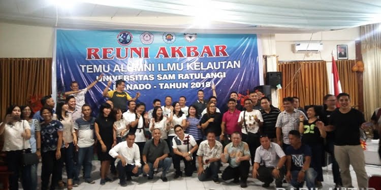 Alumni Ilmu Kelautan Unsrat Reuni Akbar di Manado