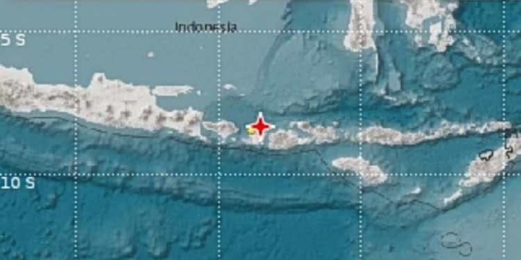 Gempa Cukup Kuat Guncang Lombok