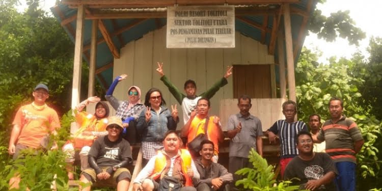 Survei Pulau Kecil Terluar di Solando dan Dolangan, Sulawesi Tengah
