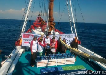 Tim Ekspedisi Pinisi Simulasi Pelayaran