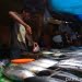 Pedagang ikan tuna di pasar ikan Kota Daruba, Morotai. FOTO: CHRISTOPEL PAINO