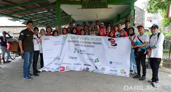 102 Ton Sampah Dikumpulkan di Jakarta