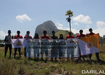 Mahasiswa Pencinta Alam UGM Ekspedisi di Pulau Terluar