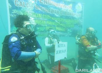 Politeknik Manado Gelar Kompetensi Keahlian Selam Dive Master