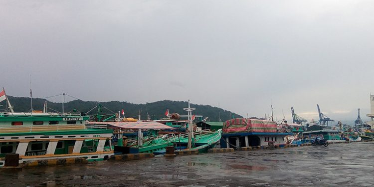 Foto: Natal, Ratusan Kapal Ikan Sandar di Pelabuhan Bitung
