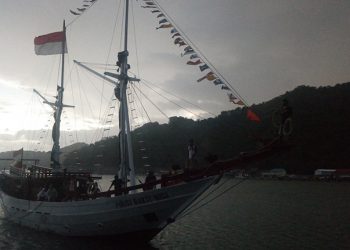 Kapal Pinisi di Gorontalo