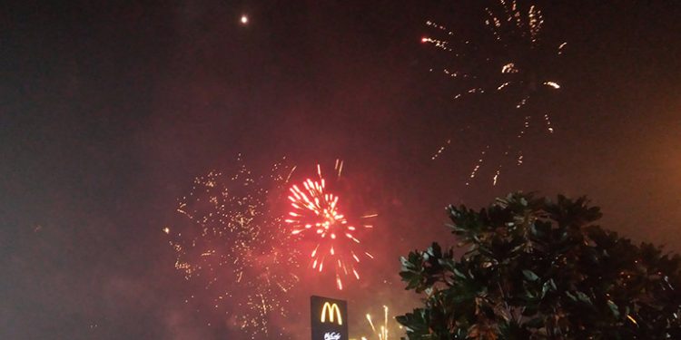 Tahun Baru di Manado