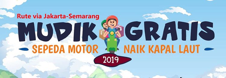 Pendaftar Mudik Gratis Kapal Laut dengan Sepeda Motor 58 Persen