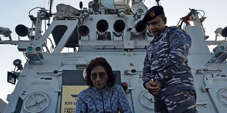 Menteri Kelautan dan Perikanan Susi Pudjiastuti