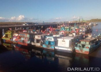 Ilustrasi kapal ikan di PPN Merauke. FOTO: DARILAUT.ID
