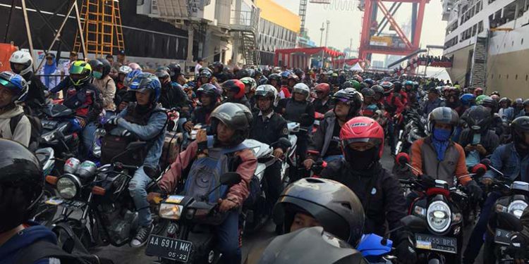 Hari Ini, Mudik Gratis Sepeda Motor dengan Kapal Laut Berakhir