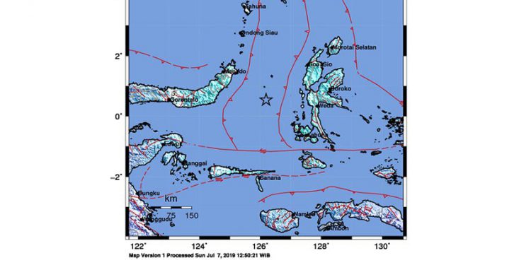 Peringatan Dini Tsunami Karena Gempa Bitung dan Ternate Berakhir