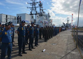 Tiga Kapal KPLP ke Davao