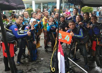 Walikota Ajak Warga Manado Dukung Pemecahan Rekor Dunia Selam