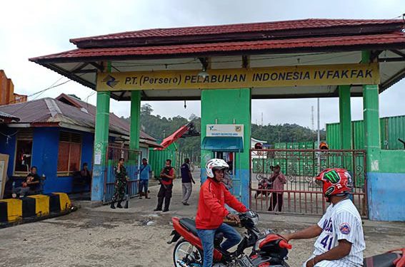 Sarana dan Prasarana di Pelabuhan Fak Fak dalam Kondisi Aman