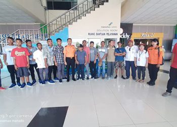 Awak Kapal KM Aleluya yang Hanyut di Palau Tiba di Manado