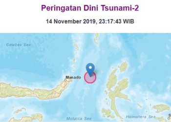 Gempa 7,1 SR Guncang Sulawesi Utara dan Maluku Utara, Potensi Tsunami