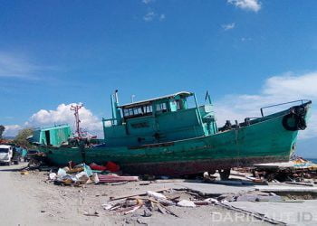 Gempa dan tsunami, Sulawesi Tengah 28 September 2018. FOTO: DARILAUT.ID