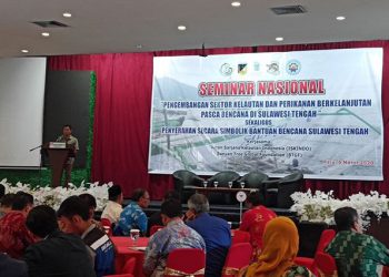 Pembangunan Kelautan dan Perikanan Pascabencana di Sulawesi Tengah