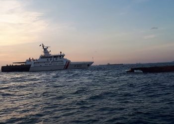 Tenggelam di Malaysia, Bangkai Kapal Berbendera Dominica Mengarah ke Perairan Riau