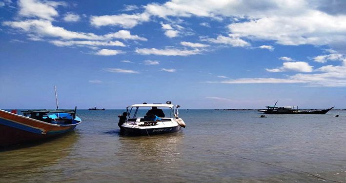 TNI Angkatan Laut Patroli Gabungan di Pulau Bagan Belanda
