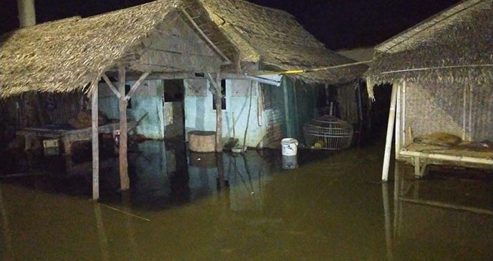 Banjir Rob Merendam 1.197 Unit Rumah di Kabupaten Indramayu
