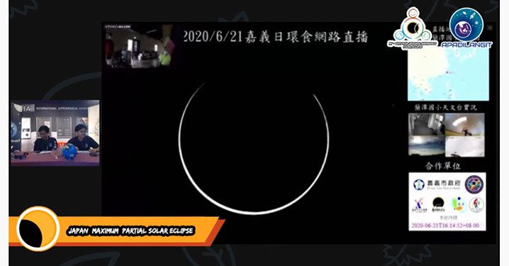 Pengamat Astronom Berbagi Rekaman Video Gerhana Matahari
