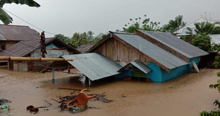 Banjir Kembali Melanda Sejumlah Daerah di Pulau Sulawesi
