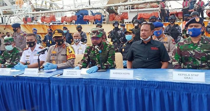 Tim Gabungan Menangkap Kapal Berbendera China yang Bawa Mayat ABK WNI