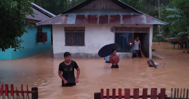 Banjir dan Longsor, 3 Kecamatan Terisolir di Bolaang Mongondow Selatan