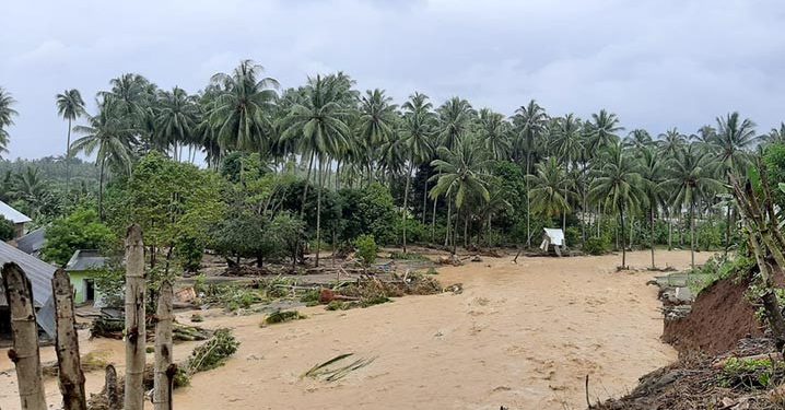 Banjir Bolaang Mongondow Selatan, 29 Rumah Hanyut 1 Jembatan Rusak Berat