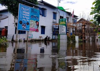 Sepekan, Banjir Masih Merendam Kapuas Hulu