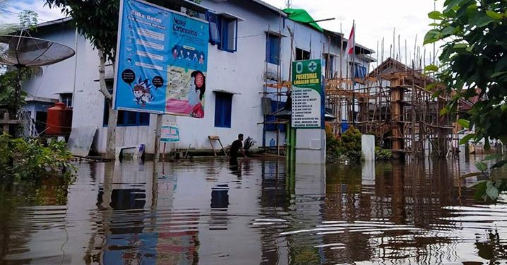 Sepekan, Banjir Masih Merendam Kapuas Hulu