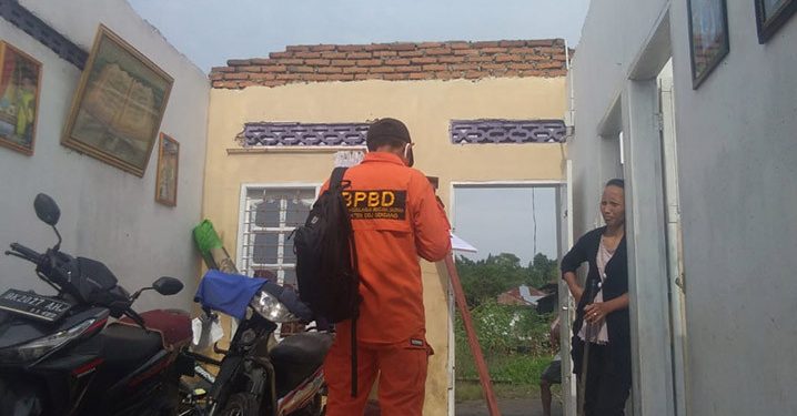 Puting Beliung Merusak 56 Rumah di Deli Serdang