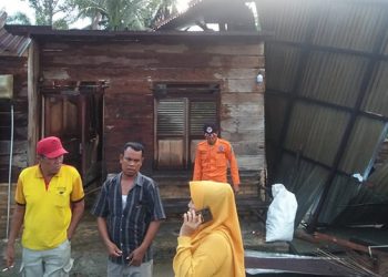Puting Beliung Merusak Puluhan Rumah di Kabupaten Batubara