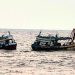 TNI Angkatan Laut menangkap 2 kapal ikan asing berbendera Vietnam di Laut Natuna Utara Kamis (15/10). FOTO: TNIAL.MIL.ID