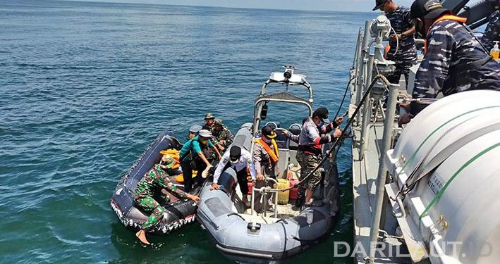 Kemenkopolhukam dan KRI Kerambit-627 Survei Pulau Berhala