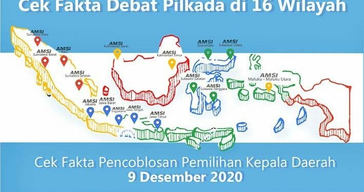 AMSI Gelar Cek Fakta Pilkada 2020 di 16 Wilayah