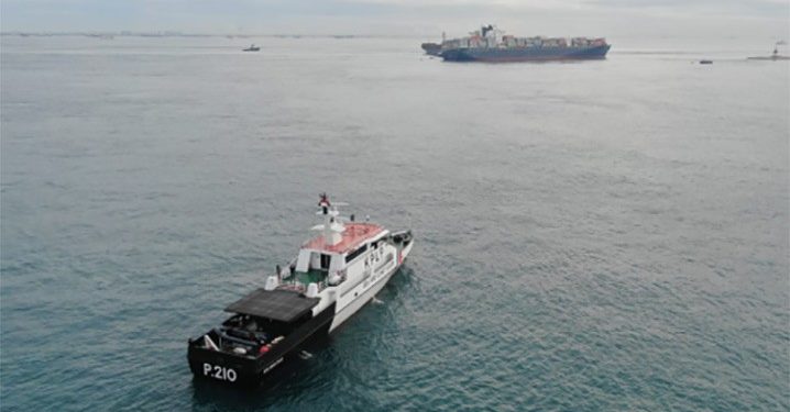 Setelah Kapal Sharaz, MV Tina 1 Kandas di Perairan Batu Berhenti