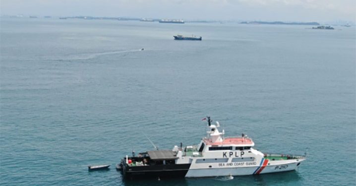Kapal Tiongkok Kandas di Perairan Takong, Kepulauan Riau