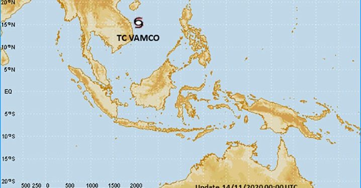 Badai Vamco, Gelombang Laut 6 Meter Berpotensi Terjadi di Laut Natuna Utara