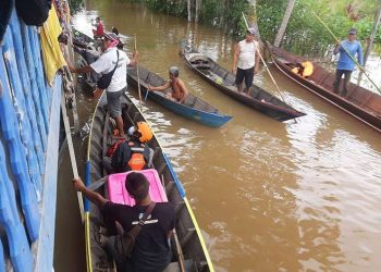 Tim Medis Layani Warga Terdampak Banjir di Kalimantan Selatan