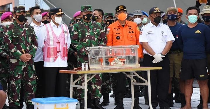 Tim SAR Gabungan Temukan Kotak Hitam FDR Pesawat Sriwijaya