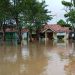 Banjir di Kabupaten Pekalongan, Jawa Tengah, Senin (18/1). FOTO: BPBD Kabupaten Pekalongan/BNPB