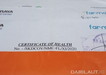 Pengguna Surat Rapid Test Palsu Terungkap di Pelabuhan Samarinda