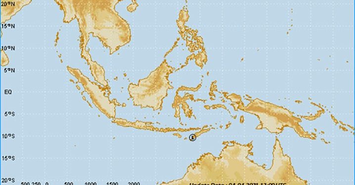 Waspadai Gelombang Tinggi Dampak Siklon Tropis 99S