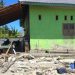 Salah satu rumah warga yang terdampak gempa bumi dengan magnitudo (M)5,8 di Kabupaten Tojo Una-Una, Sulawesi Tengah, Kamis (26/8).  FOTO: ISTIMEWA/BNPB