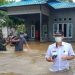 Kondisi banjir yang menggenangi rumah warga di Kabupaten Katingan, Kalimantan Tengah, Senin (30/8). FOTO: BPBD Kabupaten Katingan/BNPB